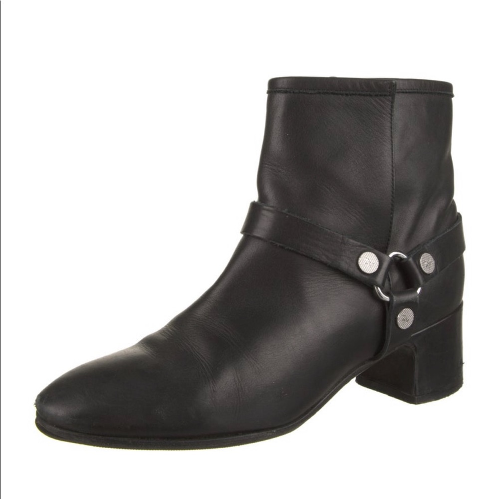 Zadig & Voltaire leather Moto boots sz9